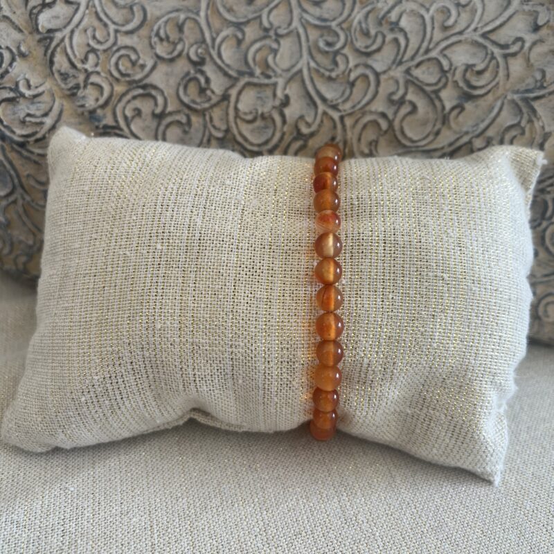 bracelet pierre naturelle cornaline