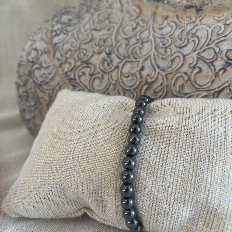 bracelet pierre naturelle hématite