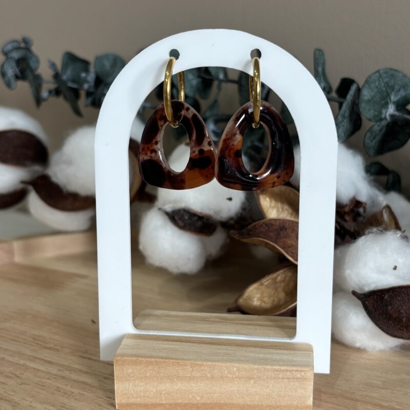 Boucles d'oreilles pampille Maïa