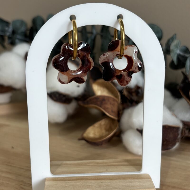 Boucles d'oreilles pampille Isya