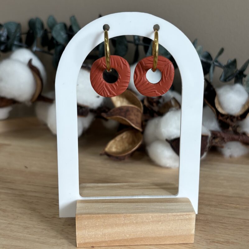 Boucles d'oreilles pampille Oréa