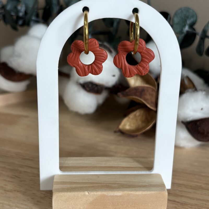 Boucles d'oreilles pampille Maë