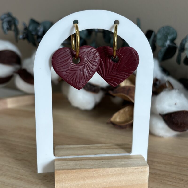 Boucles d'oreilles pampille Améa