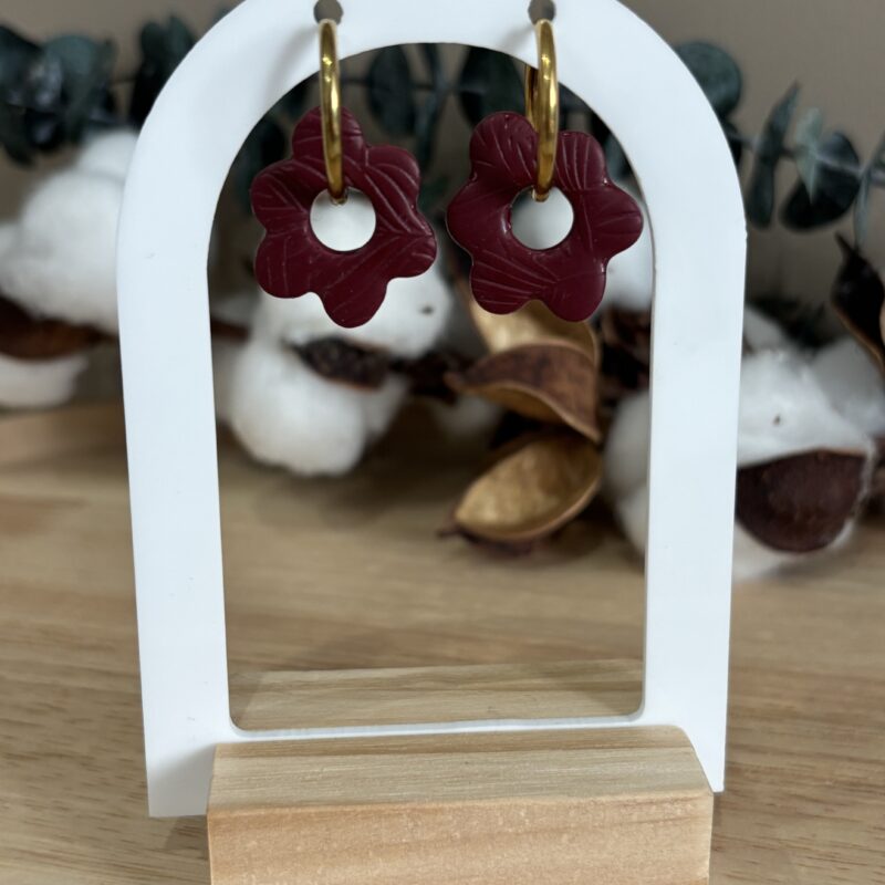 Boucles d'oreilles pampille Isya