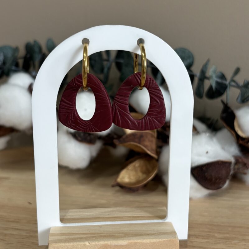 Boucles d'oreilles pampille Maïa