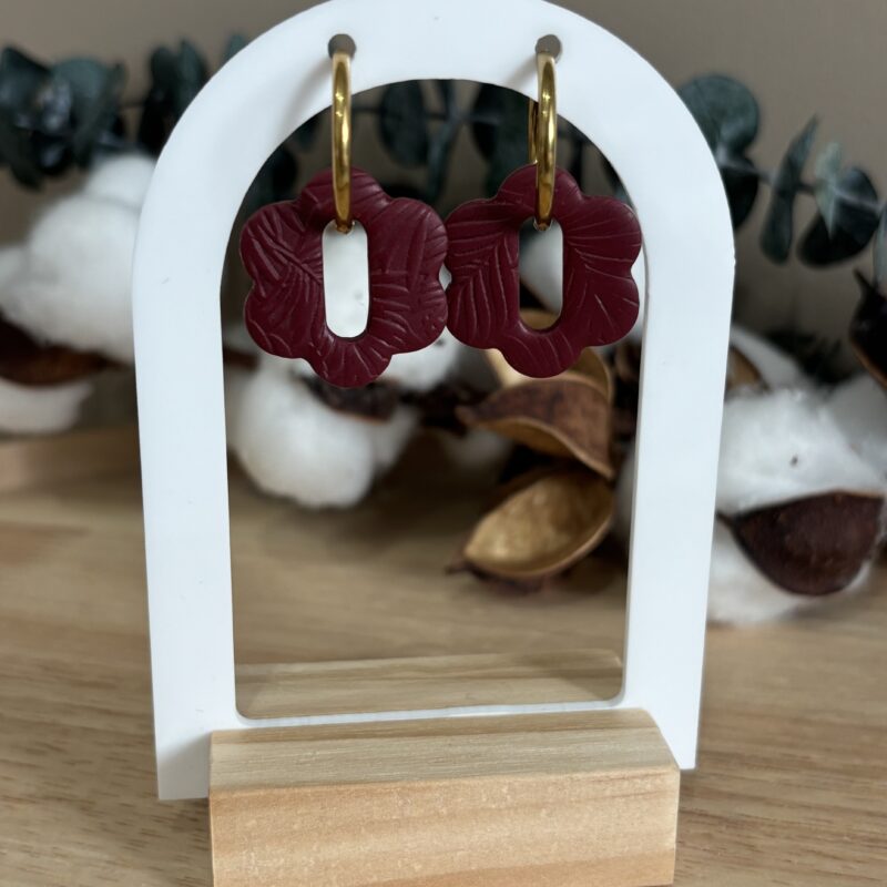 Boucles d'oreilles pampille Anaya