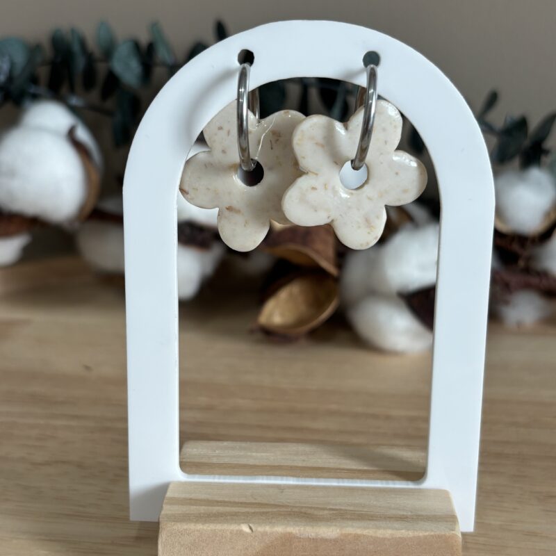 Boucles d'oreilles pampille Léya