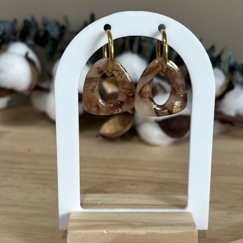 Boucles d'oreilles pampille Maïa