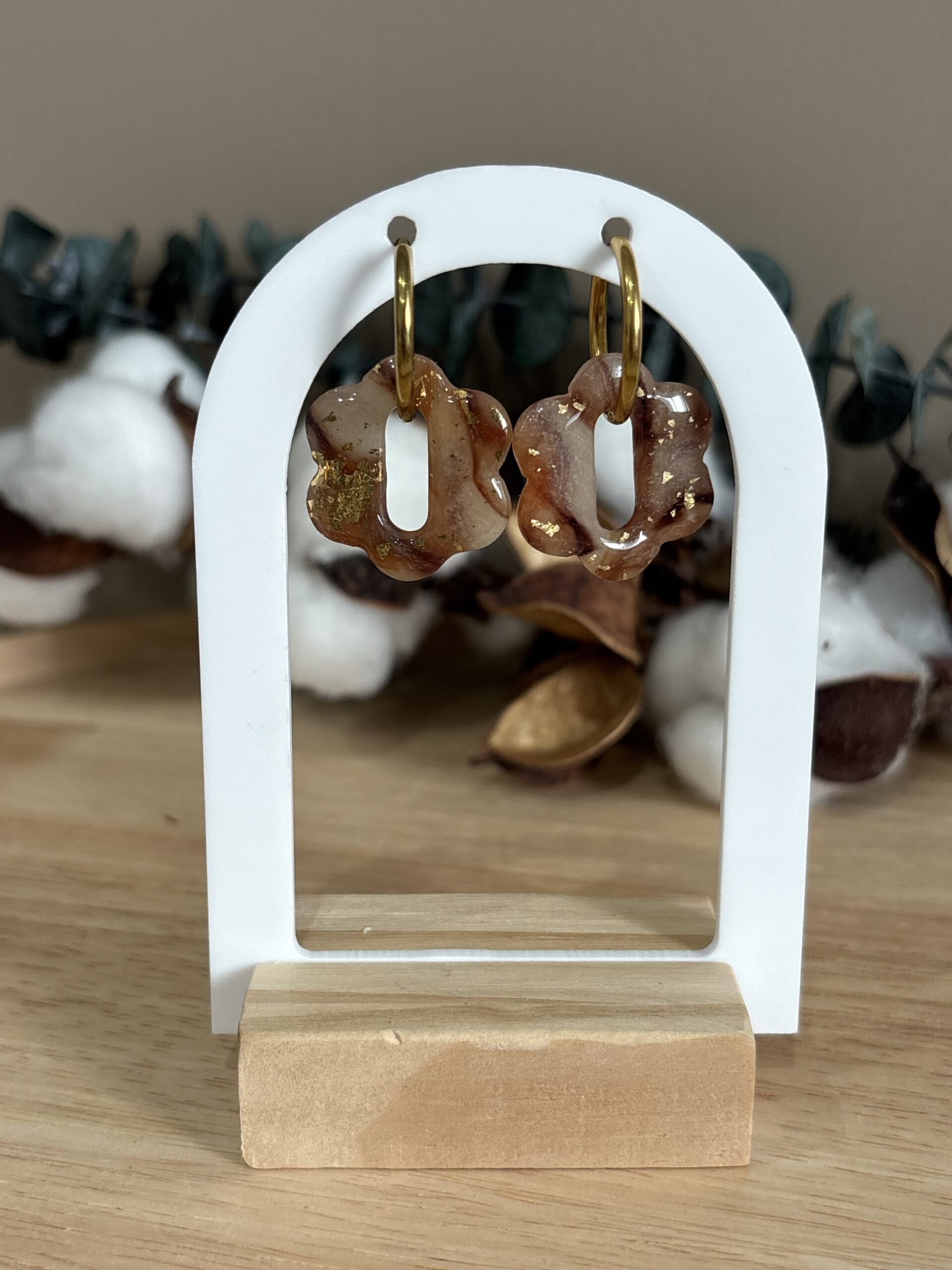 Boucles d'oreilles pampille Anaya