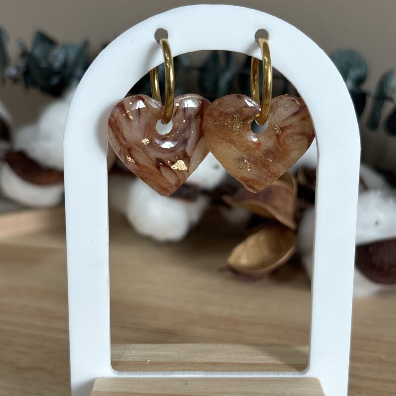 Boucles d'oreilles pampille Améa