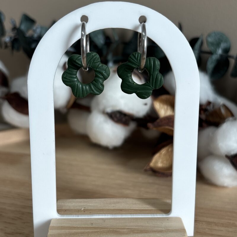 Boucles d'oreilles pampille Maë