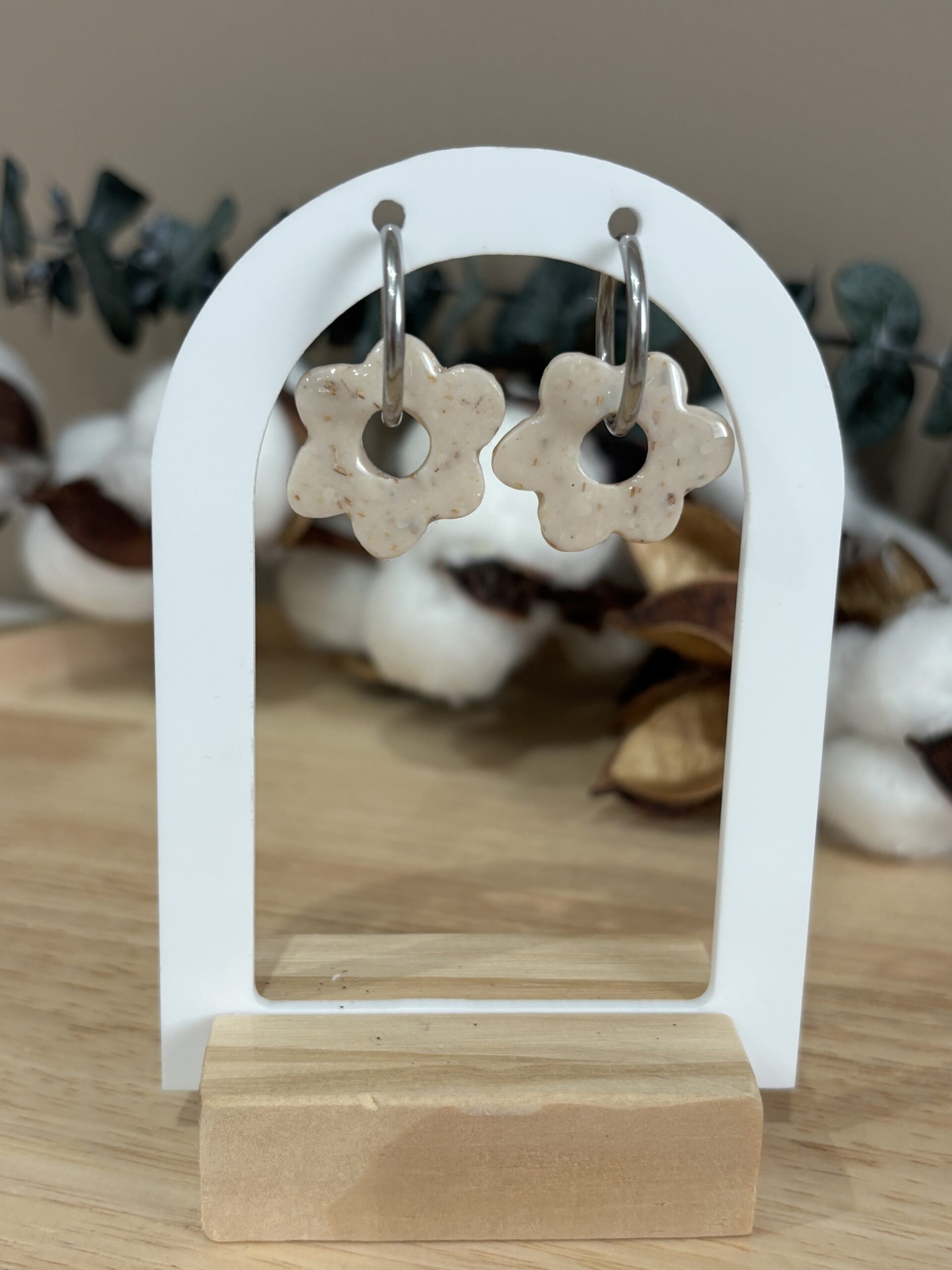 Boucles d'oreilles pampille Isya