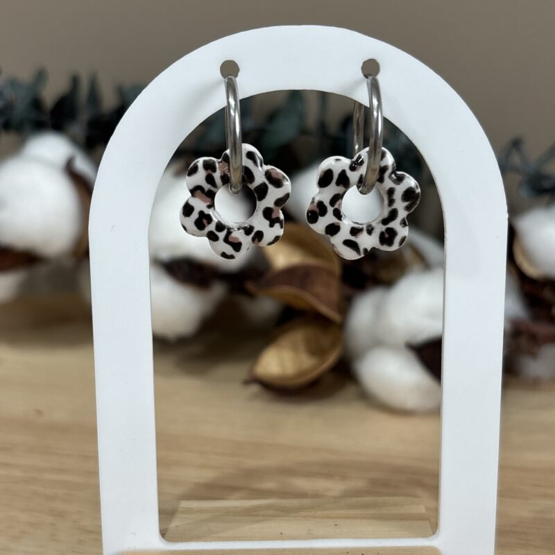 Boucles d'oreilles pampille Maë