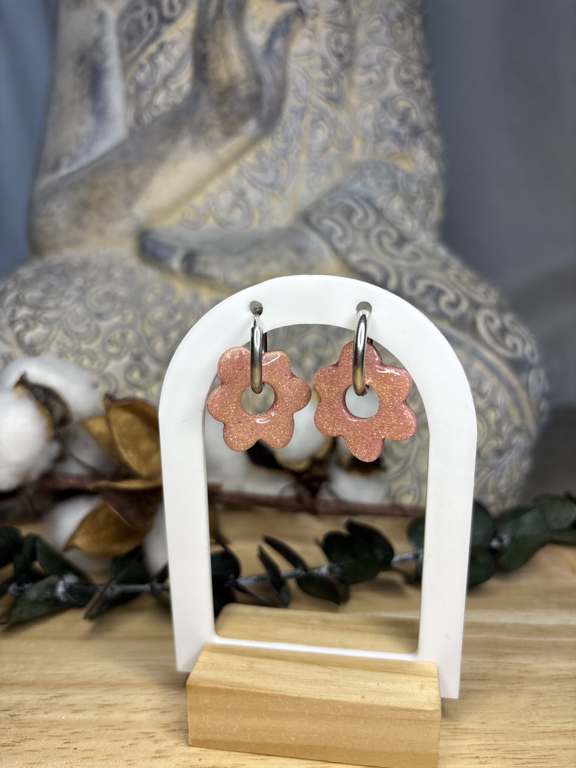 Boucles d'oreilles pampille Isya