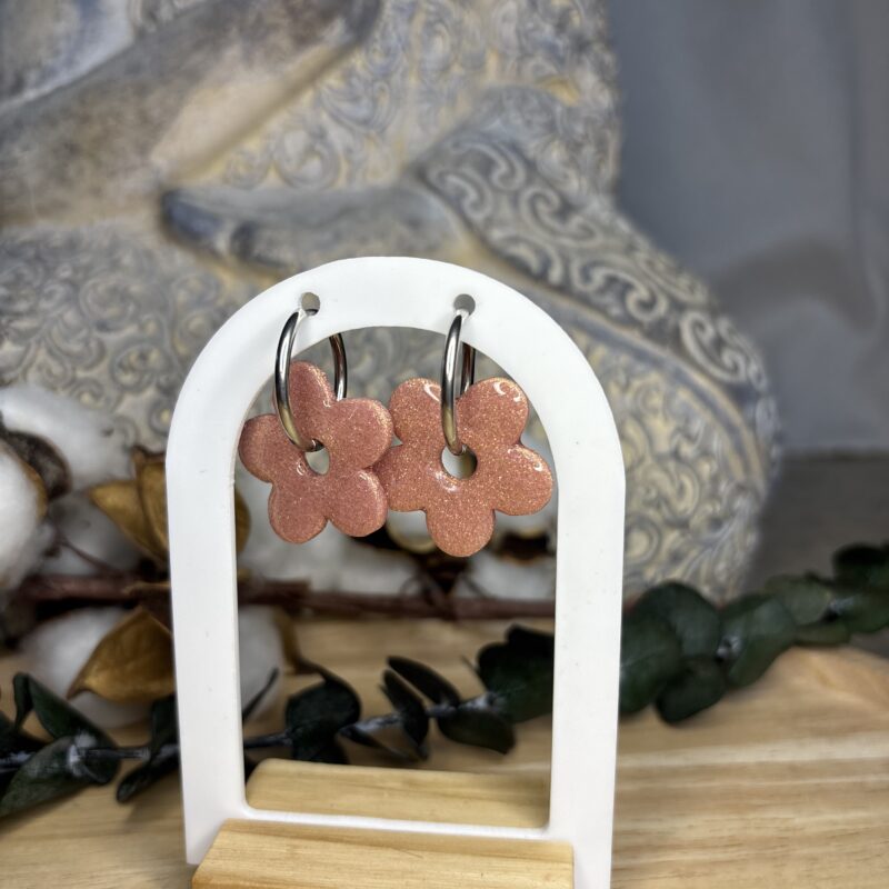 Boucles d'oreilles pampille Léya