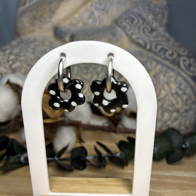 Boucles d'oreilles pampille Maë