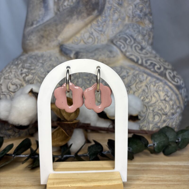 Boucles d'oreilles pampille Anaya réversible