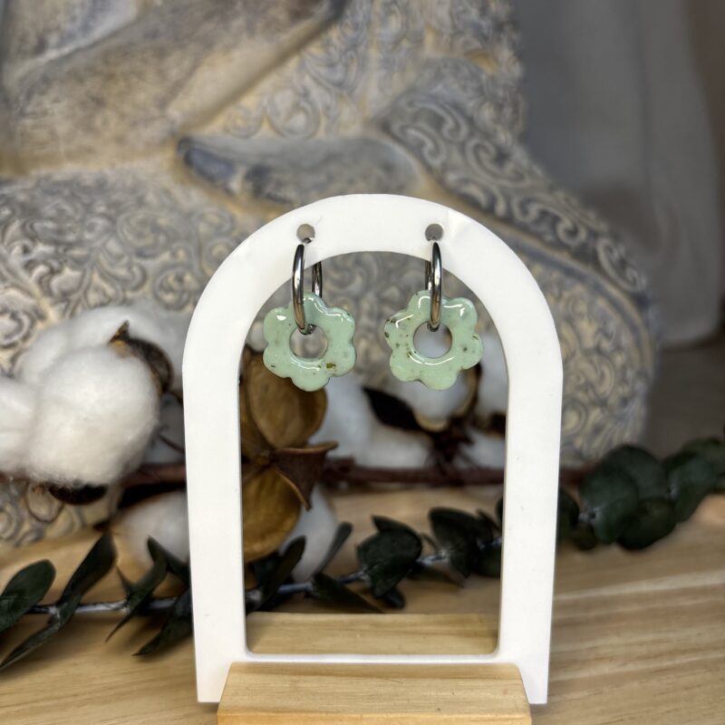 Boucles d'oreilles pampille Maë