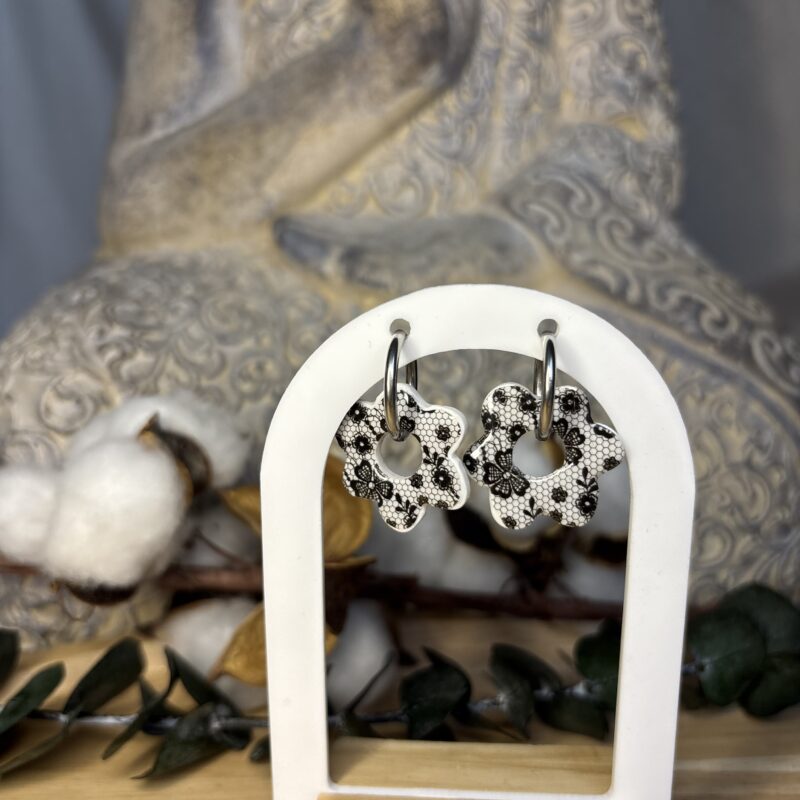 Boucles d'oreilles pampille Isya