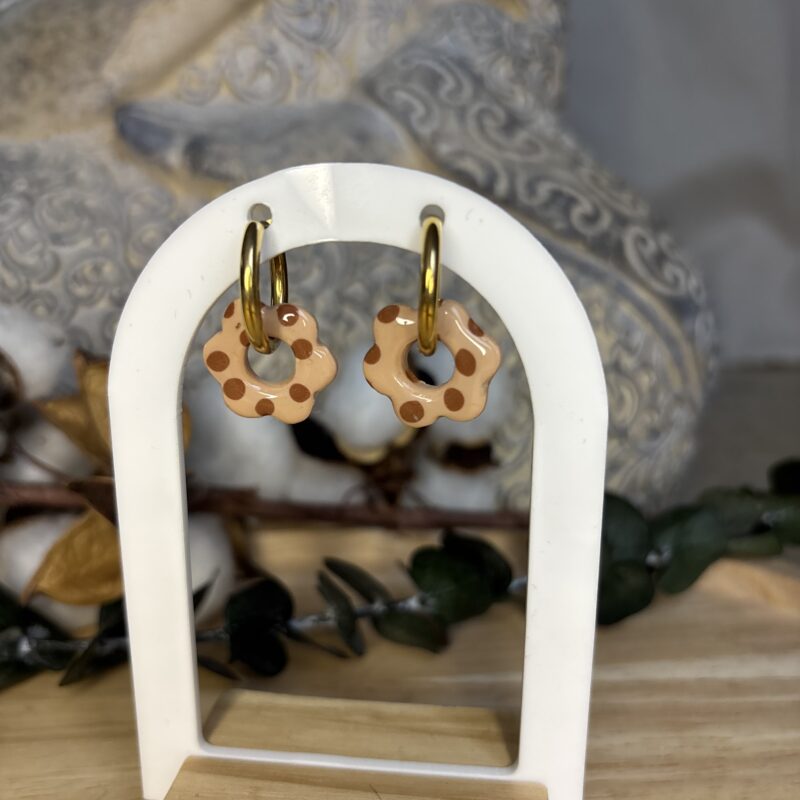 Boucles d'oreilles pampille Maë